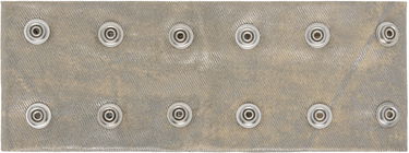 Náhrdelník Rick Owens DRKSHDW Concordians Strobe Snap Neck Band Choker Béžová | DA02E7475 DPF, 1