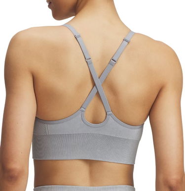 Podprsenka Under Armour Under Armour Vanish Seamless Washed Low Sports Bra Šedá | 1388111-001, 1
