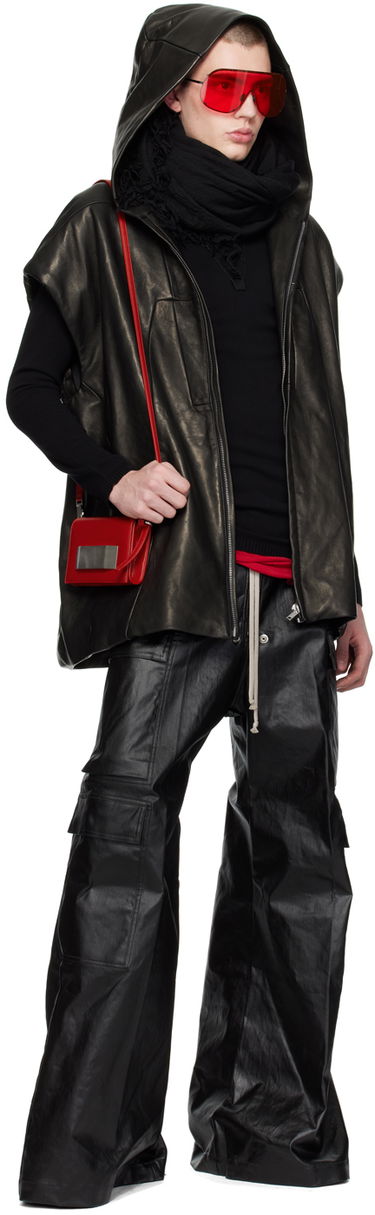 Peňaženka Rick Owens Rick Owens Calfskin Clutch Červená | RA01D0422 LCN, 3