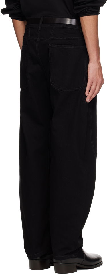 Džínsy LEMAIRE Lemaire Twisted Workwear Jeans Čierna | PA1102 LD1031, 2