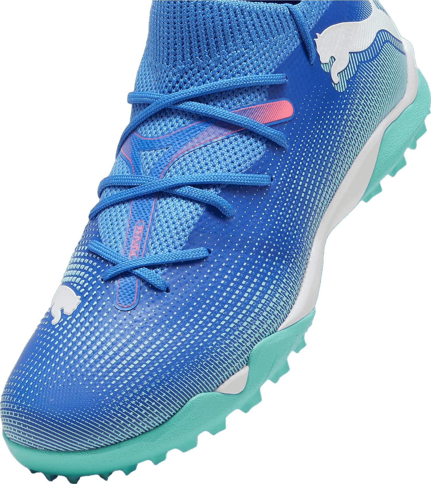 Tenisky a topánky Puma FUTURE 7 MATCH TT + Mid Jr Modrá | 107948-01, 1