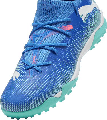Tenisky a topánky Puma FUTURE 7 MATCH TT + Mid Jr Modrá | 107948-01, 1