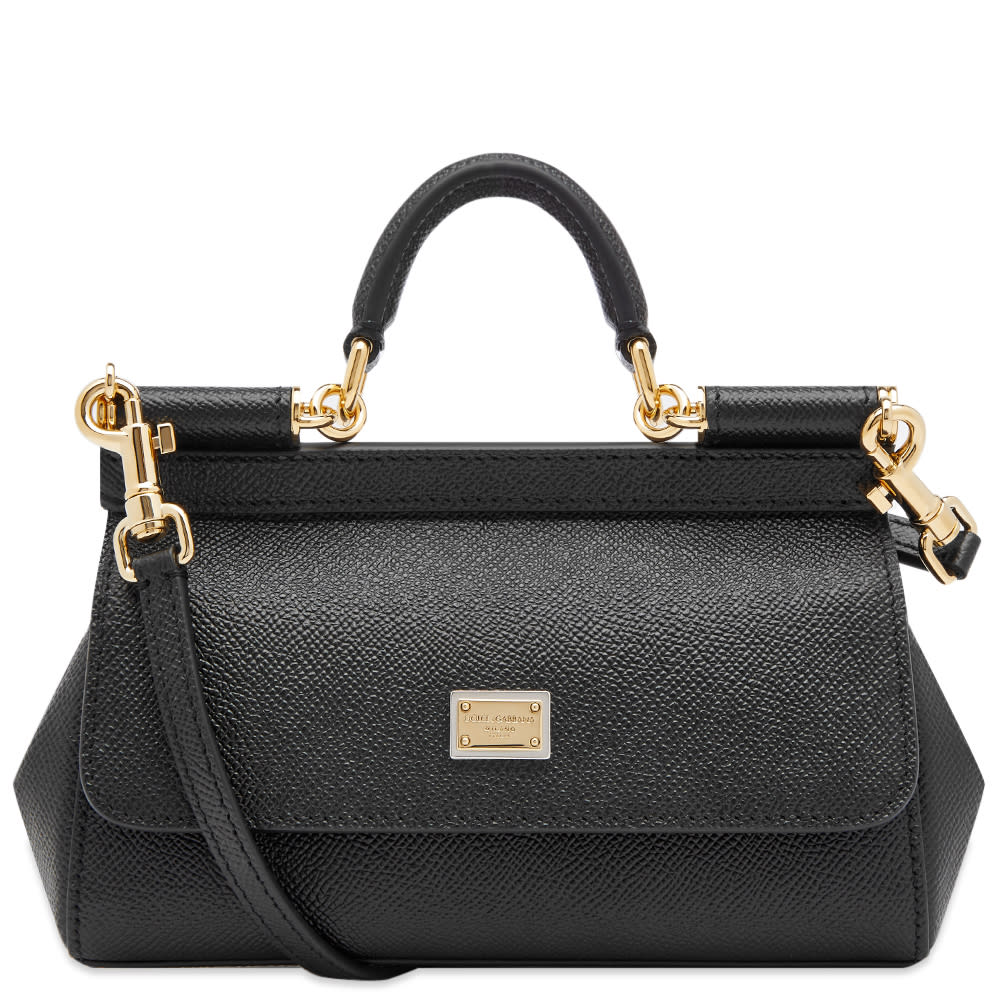 Taška cez rameno Dolce & Gabbana Mini Structured Bag Čierna | BB7116A1001-80999, 0