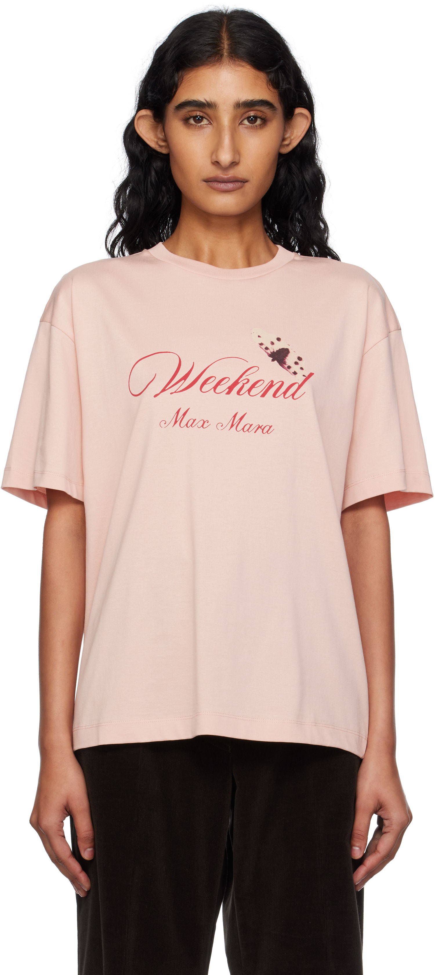 Tričko Max Mara Weekend Max Mara Radura T-Shirt Ružová | 2515971032600, 0