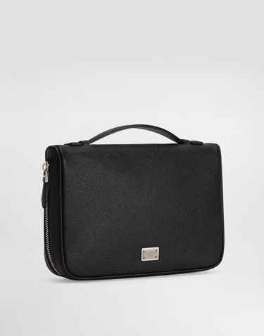 Cestovná taška Dolce & Gabbana Dolce & Gabbana Sicily Alpine Calfskin Necessaire Čierna | BP3412BG66280999, 2