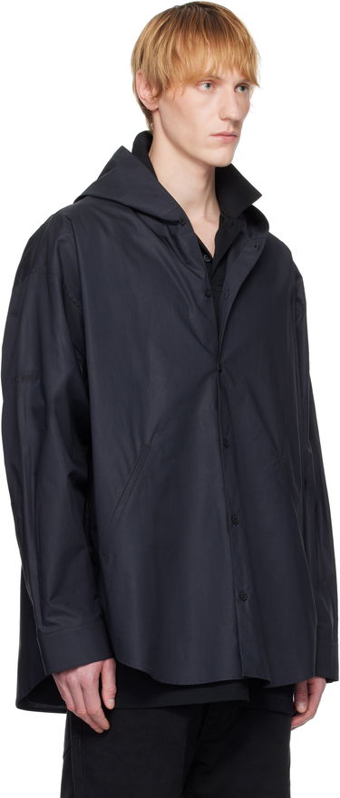 Košeľa Balenciaga Balenciaga Hooded Shirt Navy | 814125TNM60, 1