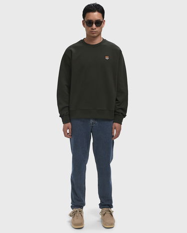 Mikina KENZO Kenzo Happy Tiger Embroidered Sweatshirt Zelené | FF55SW2624MF.51, 2