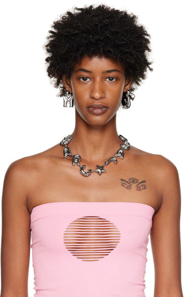 Náhrdelník Marc Jacobs Marc Jacobs Balloon Letter Necklace Metalická | 2F3JNC001J10, 1