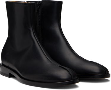 Tenisky a topánky Maison Margiela MM6 Maison Margiela Shiny Vegetable Tanned Leather Trunk Boots Čierna | S59WU0262 P5000, 3