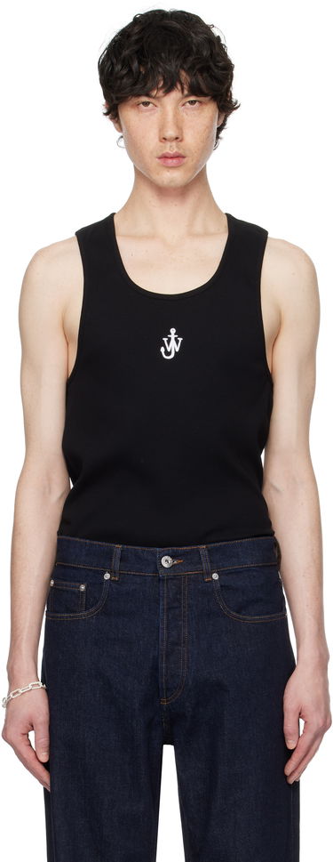 Tielko JW Anderson JW Anderson Anchor Logo Tank Top Čierna | JO0246-PG1512, 0