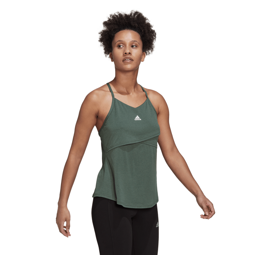 Tielko adidas Originals Studio XBack Tank Top Zelené | HD8939