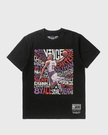 Tričko Mitchell & Ness Toronto Raptors Vince Carter Abstract Graphic T-Shirt Čierna | SS12544-TRABLCKVC, 0