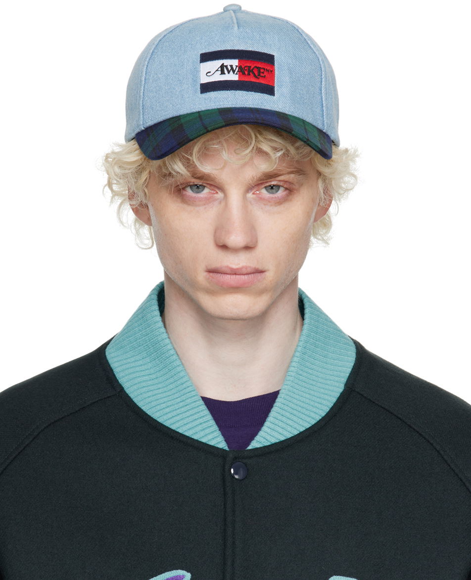 Šiltovka Tommy Hilfiger Tommy Jeans x Awake NY x Denim Cap Modrá | AU0AU01812, 0