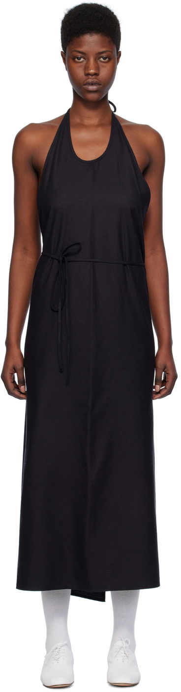 Šaty Baserange Baserange Apron Maxi Dress Čierna | DRAP-RS-000, 0