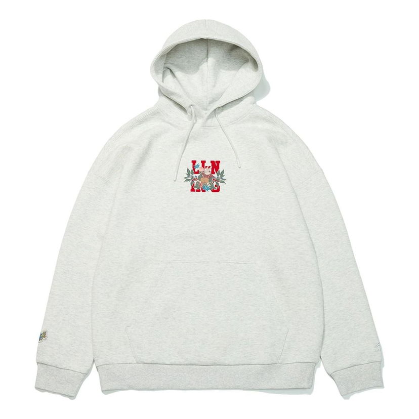 Mikina Li-Ning Cartoon Graphic Hoodie Šedá | AWDT013-7