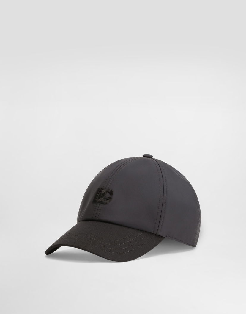 Šiltovka Dolce & Gabbana Dolce & Gabbana Nylon Baseball Cap Čierna | GH886ZFUS33N0000