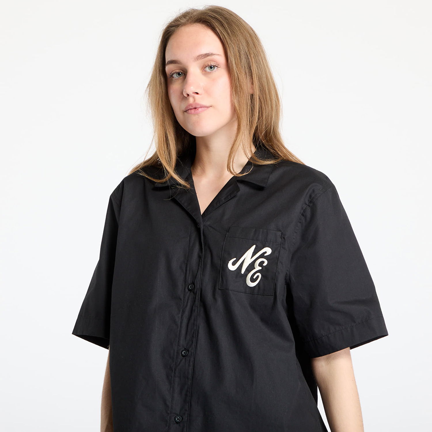 Košeľa New Era New Era Revere Shirt Čierna | 60596530, 1