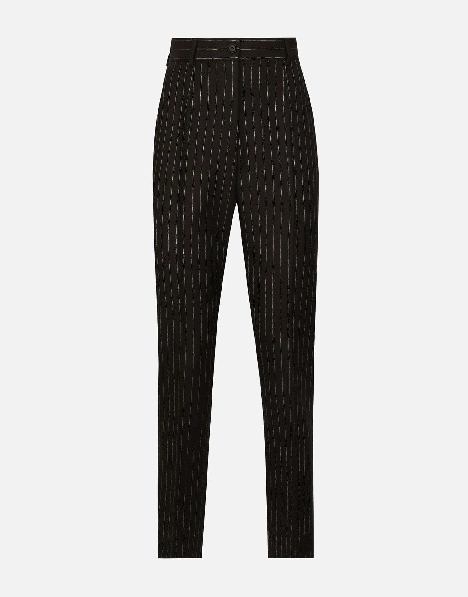 Nohavice Dolce & Gabbana Pinstripe Wool Pants Rôznofarebný | FTAM2TFR21XS8052, 0