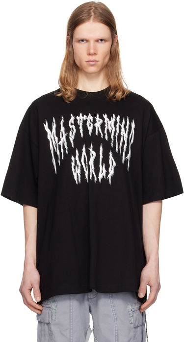 Tričko Mastermind WORLD Mastermind World Oversized Death Metal T-Shirt Čierna | MW25S14-TS054-022, 0