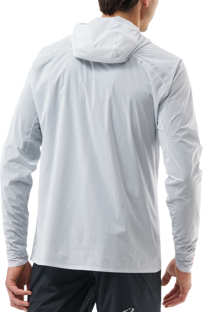 Bunda Compressport Compressport Hurricane Waterproof 10/10 Hooded Jacket Biela | am00009b1046, 1