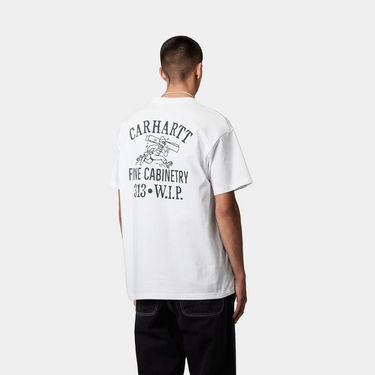 Tričko Carhartt WIP Carhartt WIP Cabinetry Short Sleeve T-Shirt Biela | I034779_7, 1
