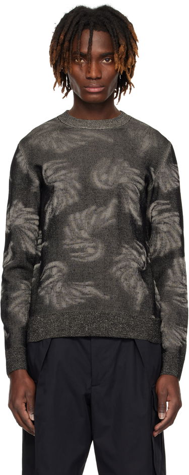 Sveter Dries Van Noten Dries Van Noten Jacquard Sweater Čierna | 251-021206-1711, 0