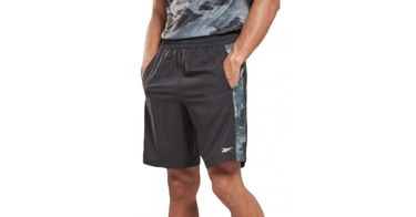 Šortky Reebok Shorts Train Camo Woven Šedá | ht1691, 1