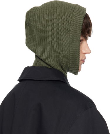 Kulicha LEMAIRE Lemaire Lambswool Hooded Balaclava Zelené | AC1147 LK1026, 2