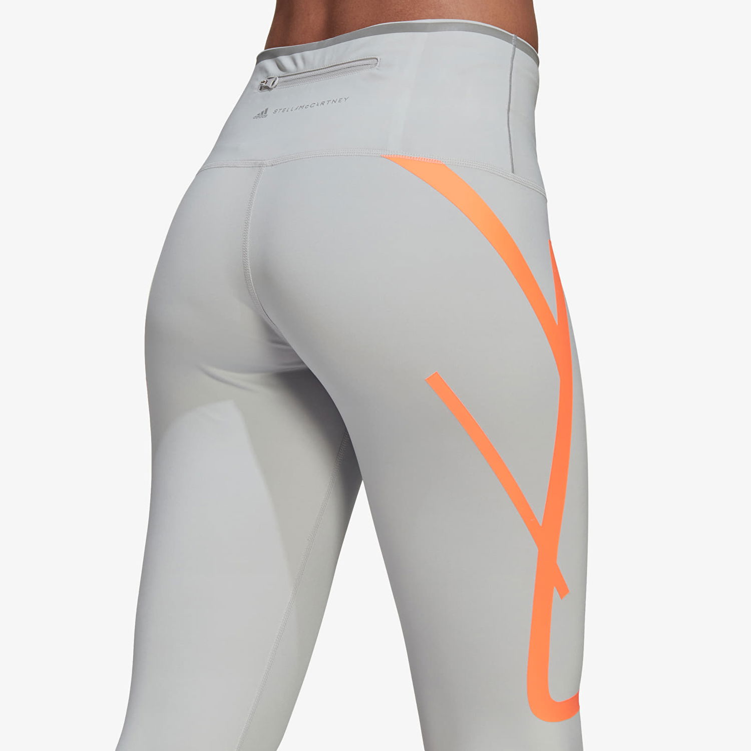 Legíny adidas Performance Stella McCartney x True Pace Tight Šedá | HD9116, 1