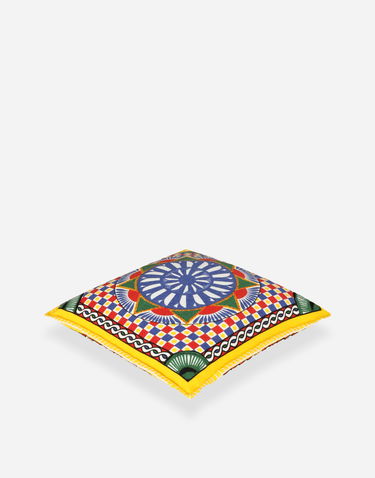 Home decor Dolce & Gabbana Dolce & Gabbana Cashmere Jacquard Cushion Medium Rôznofarebný | TCE008TCAF3UC032, 1