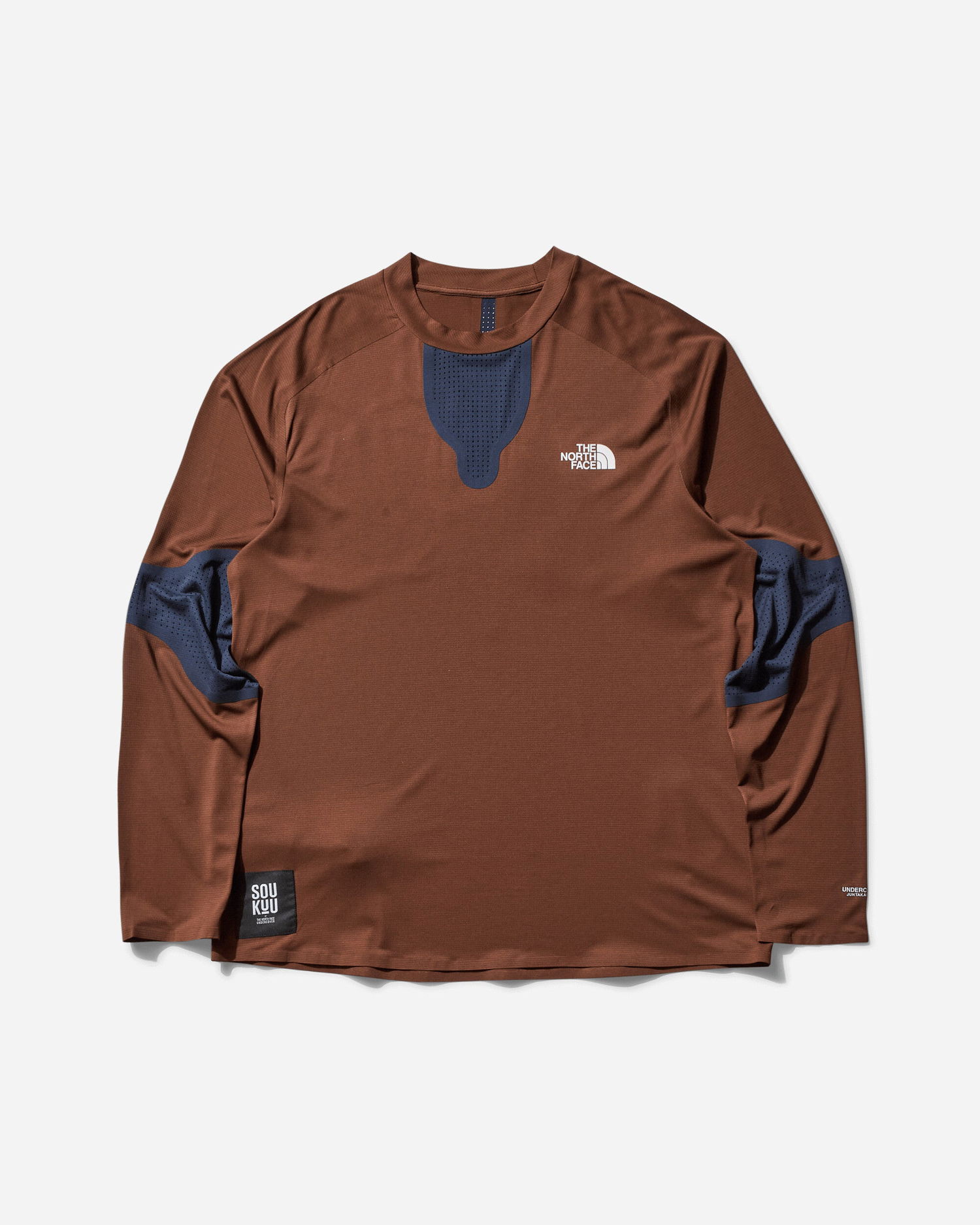 Tričko The North Face Undercover Soukuu Hike Perforated Longsleeve Top Hnedá | NF0A8C05 EI4, 1