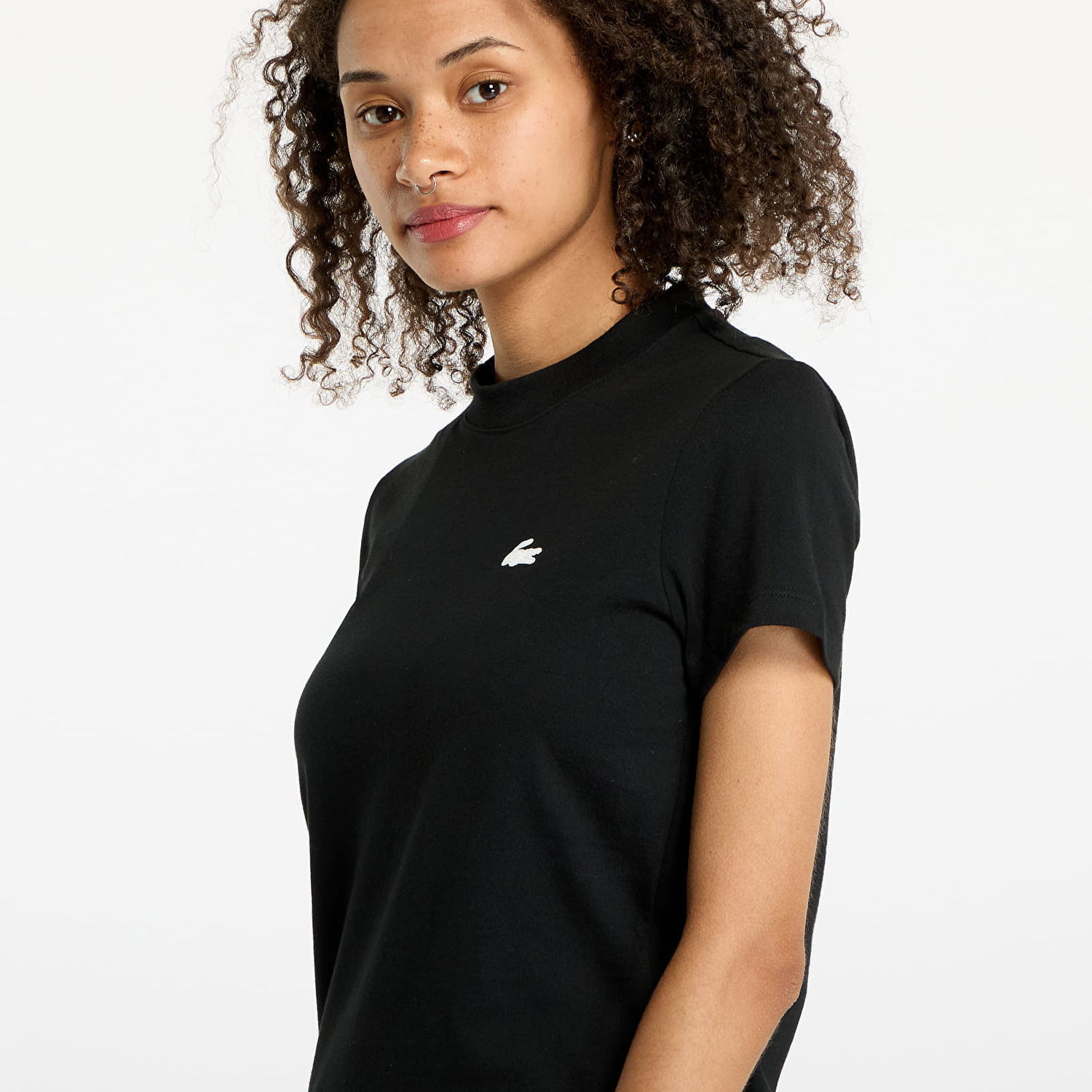 Tričko Lacoste Tee-Shirt &Turtle Neck Black Čierna | TF9246 031, 1