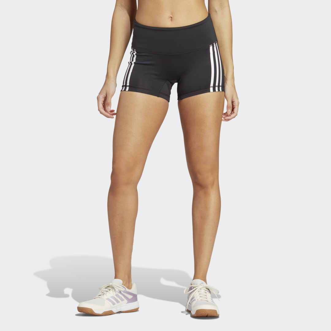 Šortky adidas Originals 3-Stripes Short Leggings Čierna | HZ0200, 1