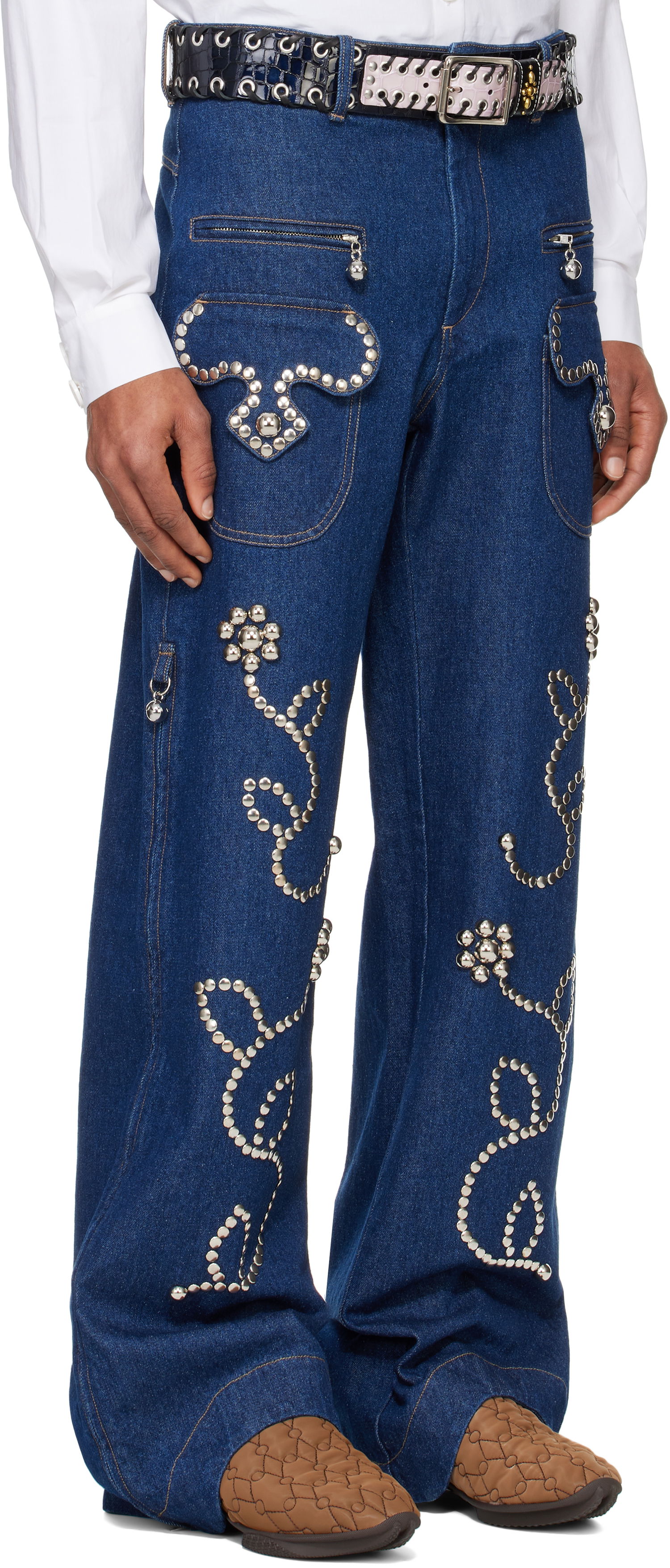 Džínsy Chopova Lowena Chopova Lowena Moppy Charm Jeans Modrá | 4090, 1