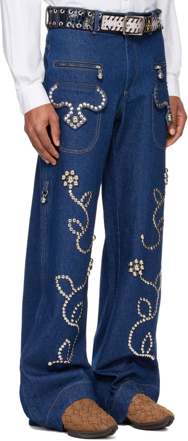 Džínsy Chopova Lowena Chopova Lowena Moppy Charm Jeans Modrá | 4090, 1