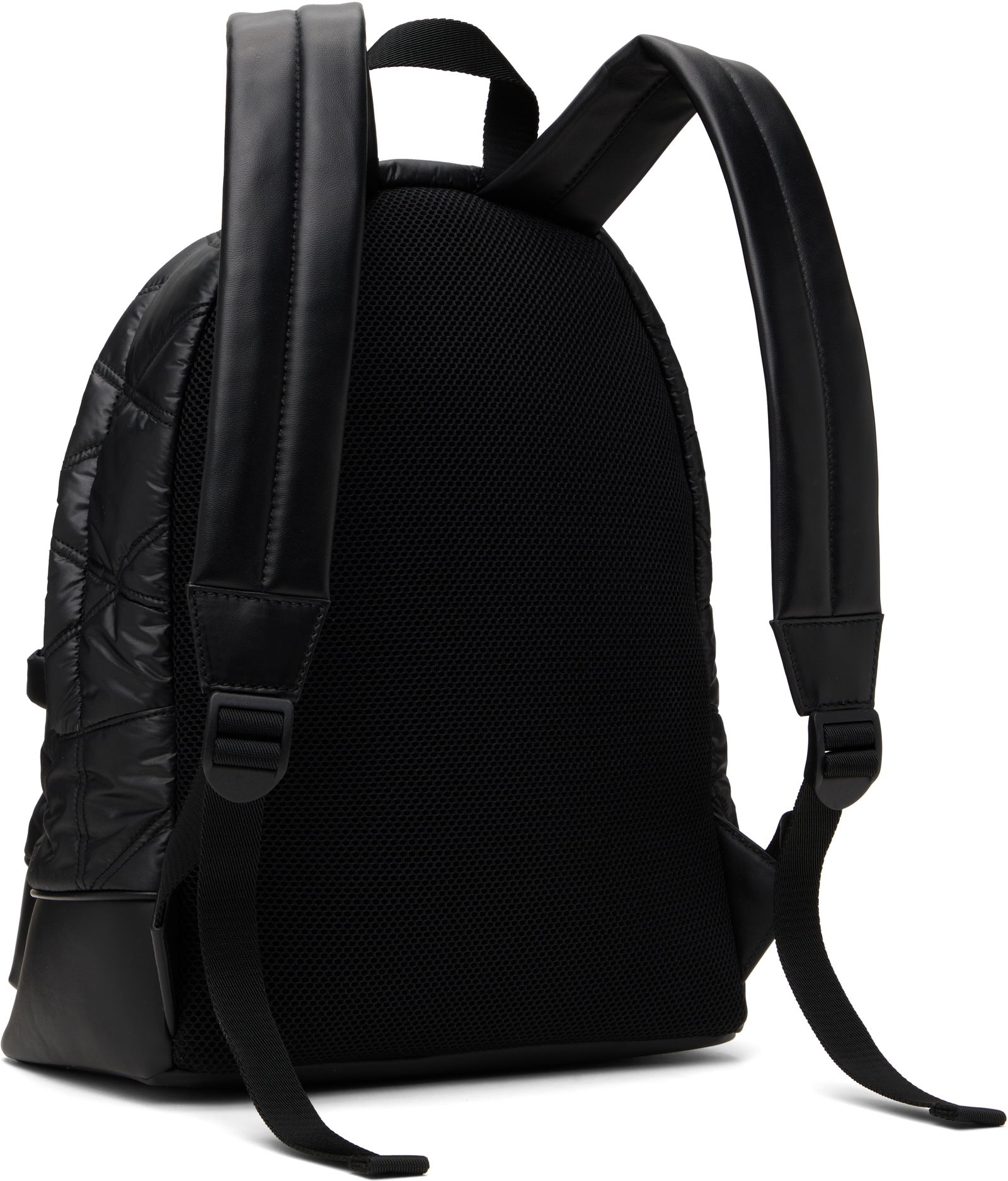 Balmain Quilted Diamond Backpack