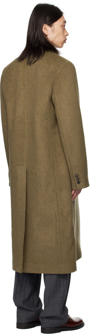 Kabáty OUR LEGACY Our Legacy Robe Overcoat Zelené | M4251RD, 2