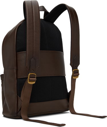 Batoh Polo by Ralph Lauren Ralph Lauren Pebbled Leather Backpack Hnedá | 405962456002, 2