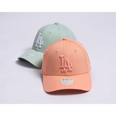 Šiltovka New Era 9FORTY Womens MLB League Essential Los Angeles Dodgers Pale Orange One Size Béžová | 60435228, 2