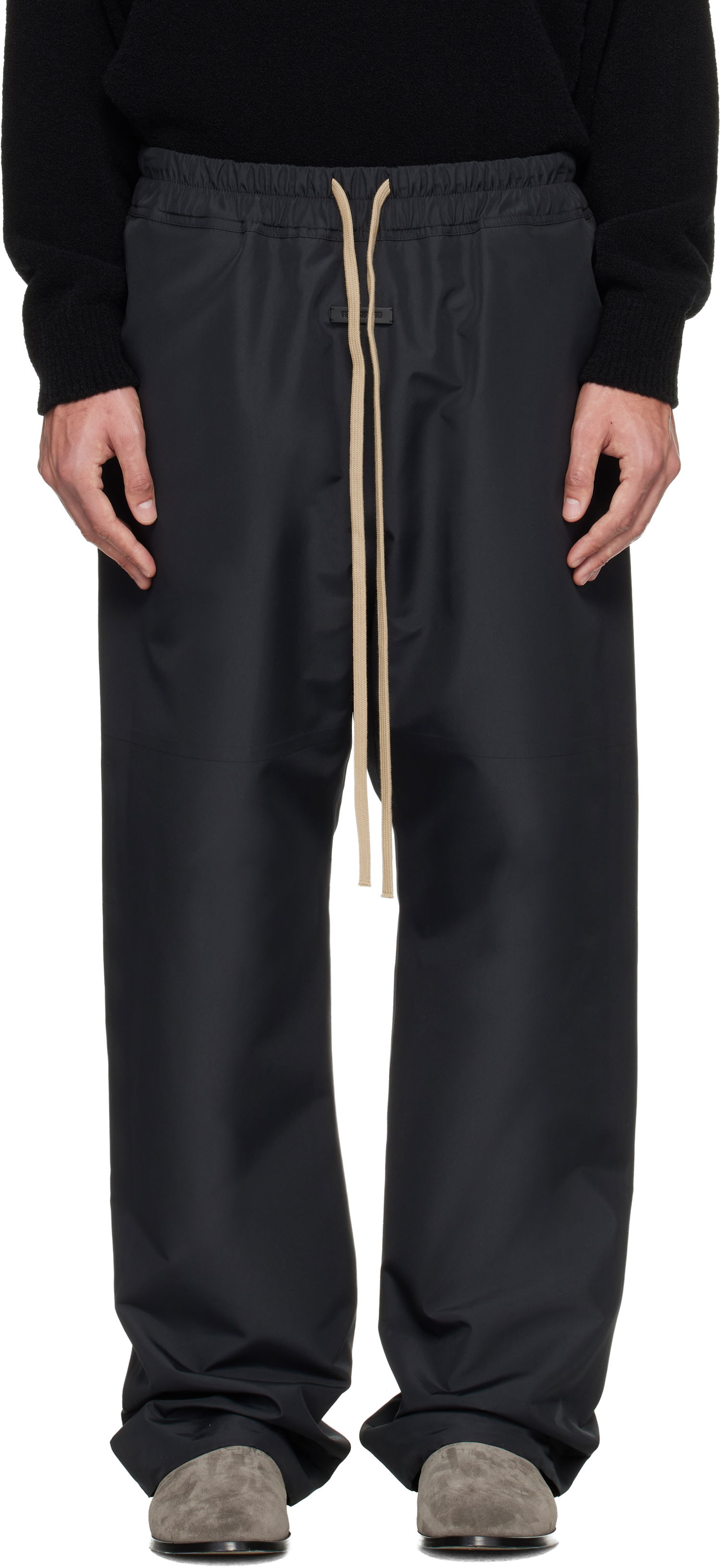Tepláky Fear of God Fear of God Technical Split Knee Lounge Pants Čierna | FG25FW35-356BPC-001, 0