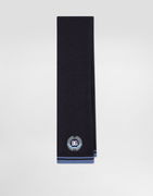 Dolce & Gabbana Knitted Scarf with Embroidered DG Patch