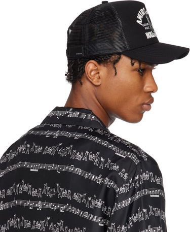 Šiltovka AMIRI Amiri Jazz Wolf Trucker Cap Čierna | AMHATR1020, 2