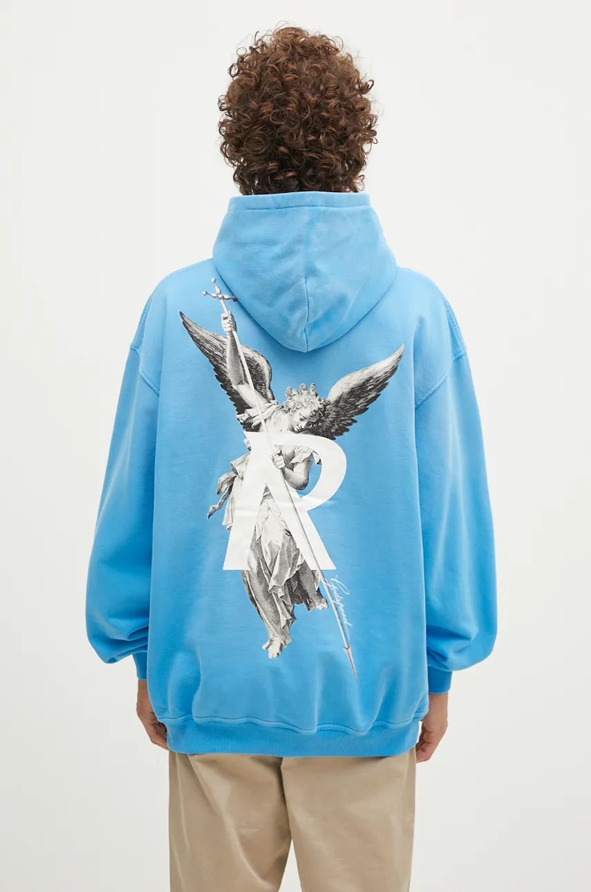 Mikina Represent Clo Archangel Hoodie Blue Modrá | MLM4238.196, 0