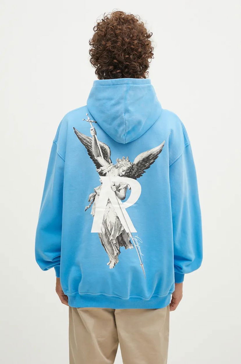 Mikina Represent Clo Archangel Hoodie Blue Modrá | MLM4238.196