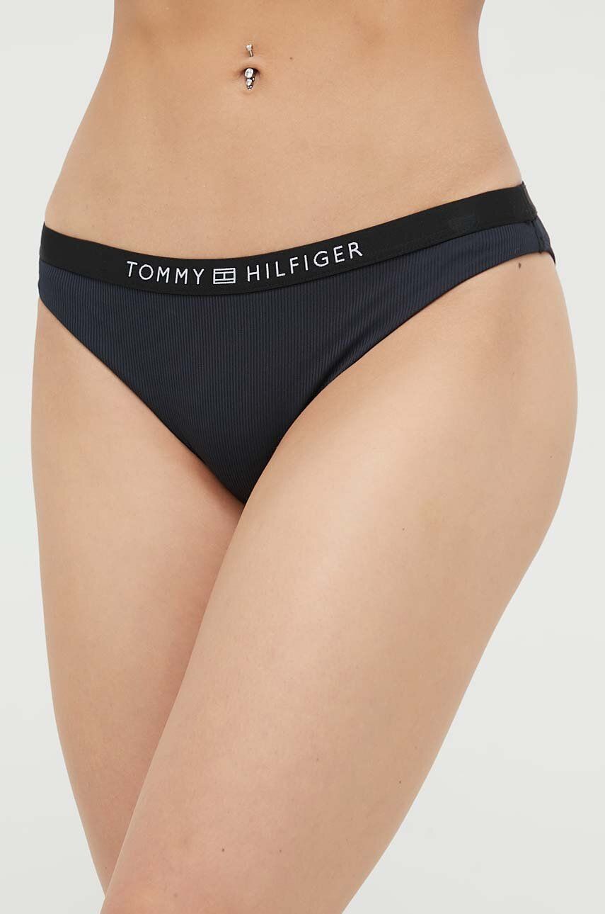 Plavky Tommy Hilfiger Swim Panties Čierna | UW0UW04369.PPYX, 0