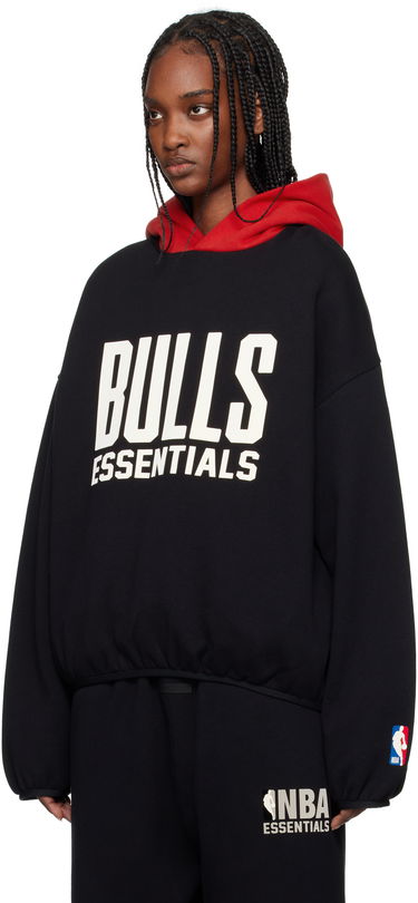 Mikina Fear of God Fear of God ESSENTIALS NBA Bulls Pullover Hoodie Čierna | 192AL246504F, 3