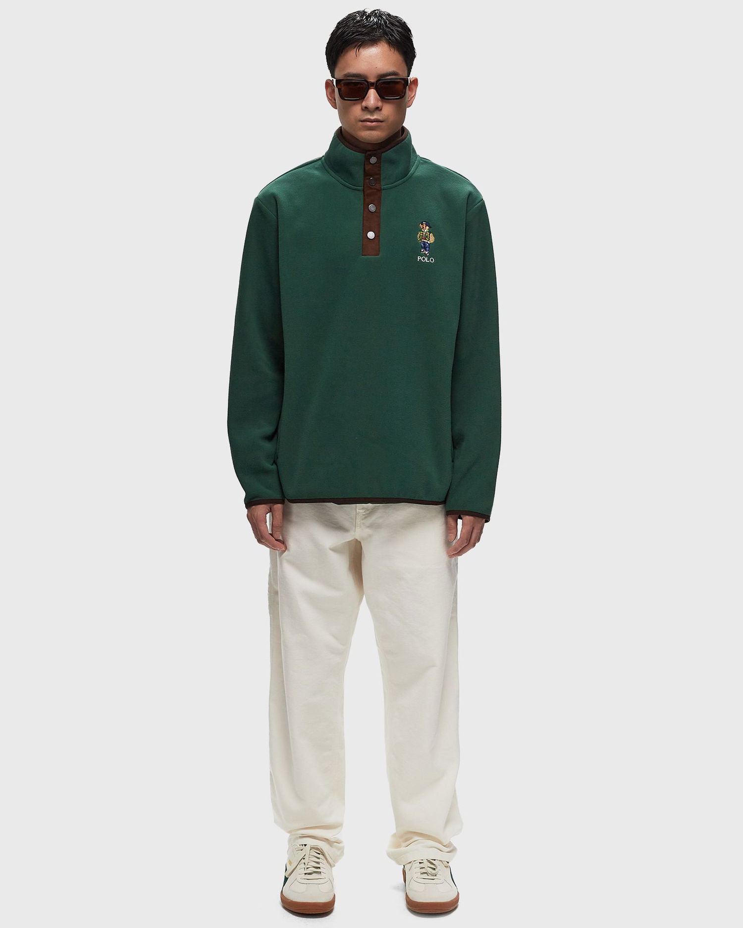 Mikina Polo by Ralph Lauren LONG SLEEVE-SWEATSHIRT Zelené | 710930549002, 1
