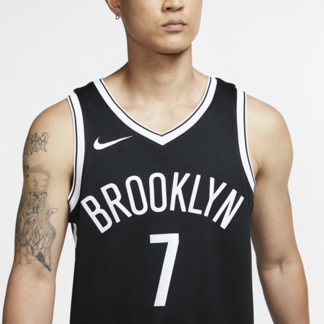 Dres Nike Kevin Durant Nets Icon Edition 2020 NBA Swingman Čierna | CW3658-013, 0