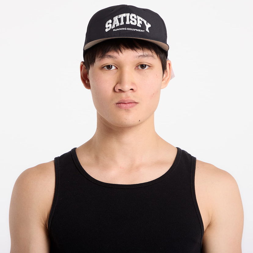 Šiltovka Satisfy FliteSilk 5 Panel Pinch Cap Čierna | 31015-BK-SAC