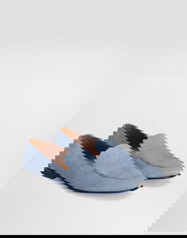 Doplnky Dolce & Gabbana Dolce & Gabbana Split Calfskin Slippers Modrá | A50716AT44180675, 1
